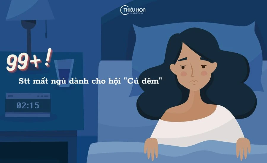 99+ Stt mất ngủ dành cho hội "Cú đêm"