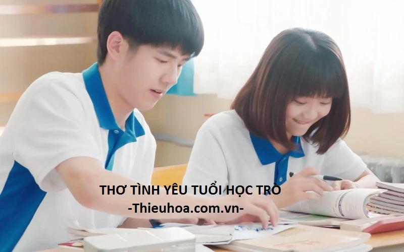 TẬP thơ tình yêu tuổi học trò, áo trắng, mối tình đầu hay