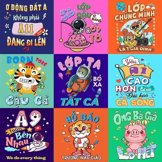 [HOT 500+] Slogan hay in áo lớp cực Chất, cực Độc năm 2024