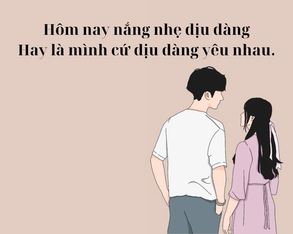 Những stt em yêu anh độc đáo giúp nàng thả thính người yêu 