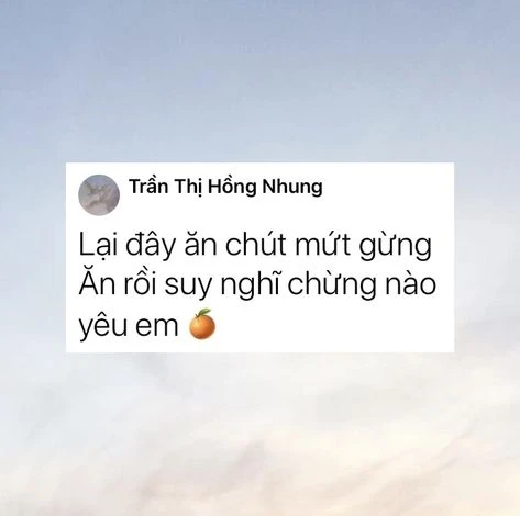 Tus, Cap đăng ảnh đại diện thể hiện tình yêu