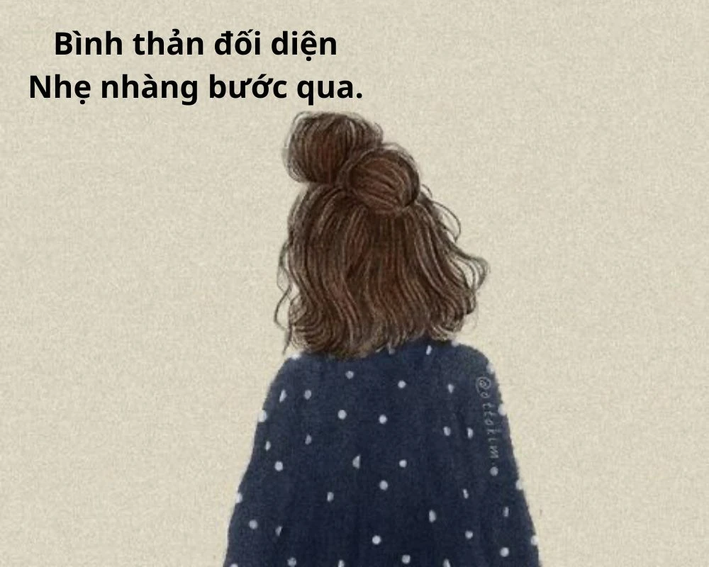 Cap để tiểu sử buồn 