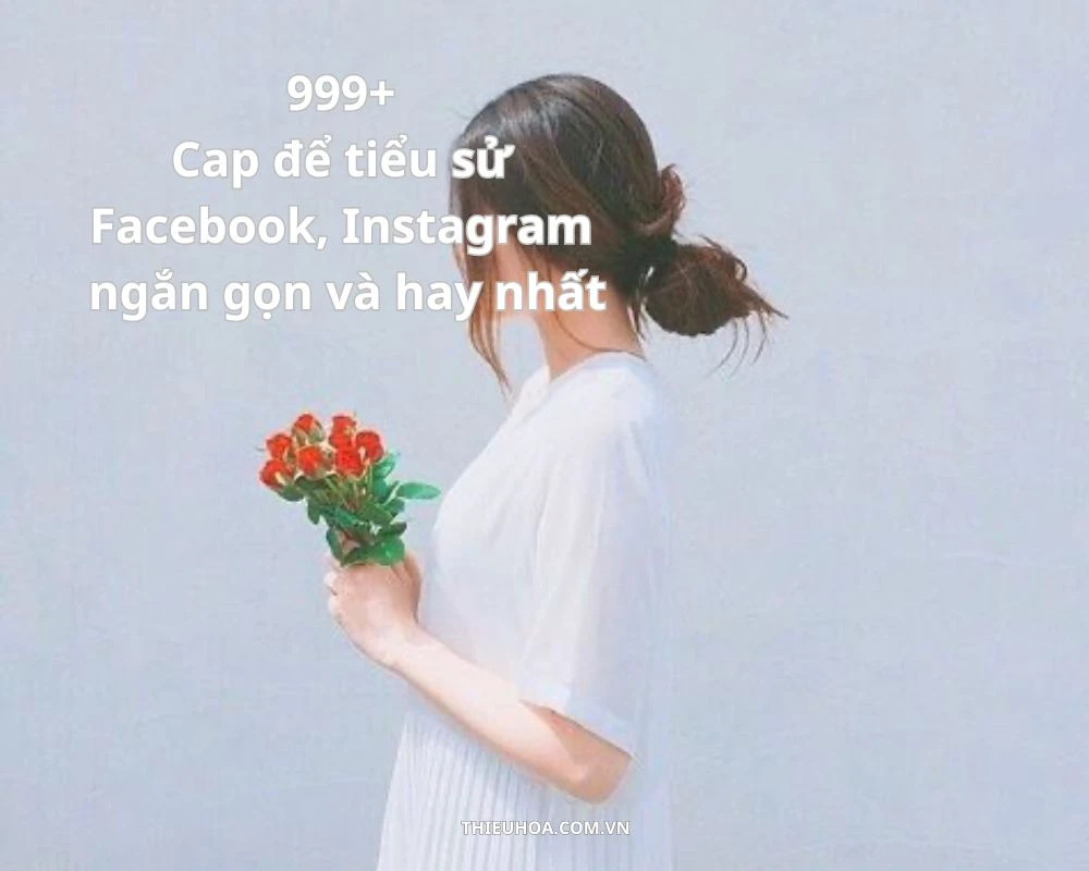 999+ Cap để tiểu sử Facebook, Instagram ngắn gọn và hay nhất