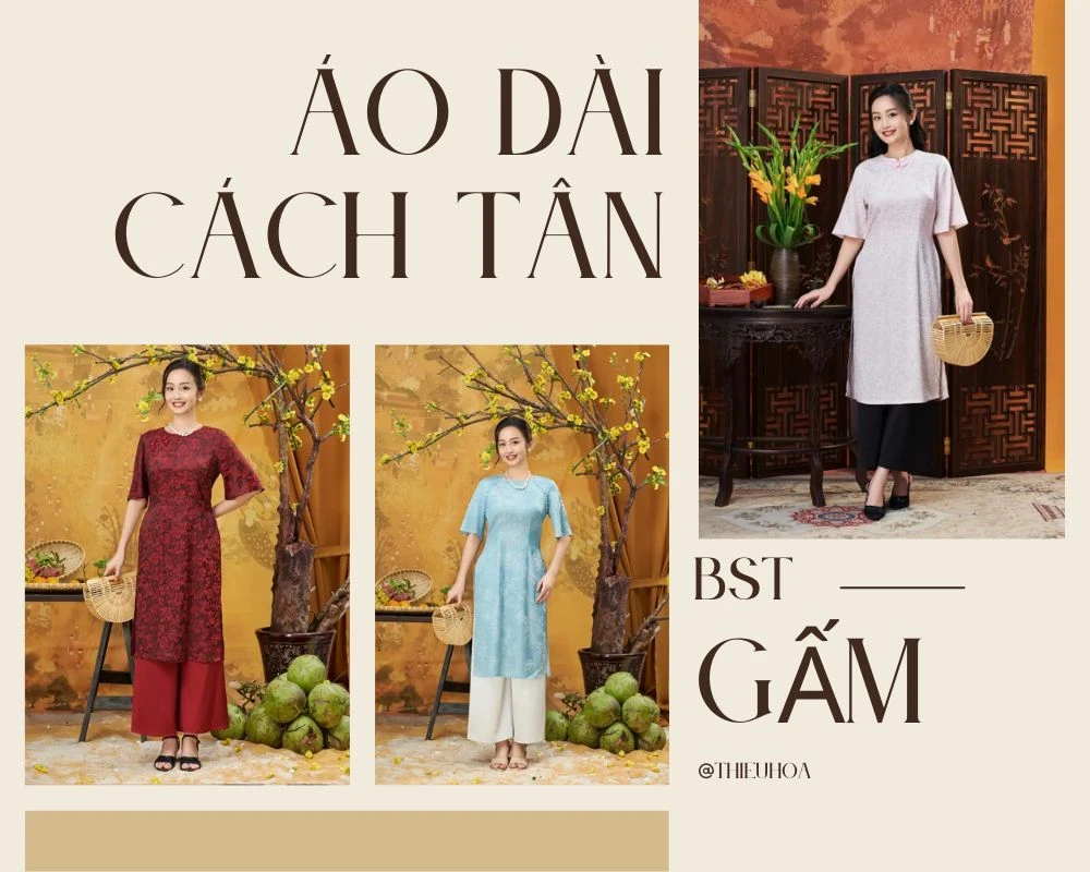 [TOP] 12 Cửa hàng bán áo dài cách tân trung niên đẹp nhất ở Hà Nội
