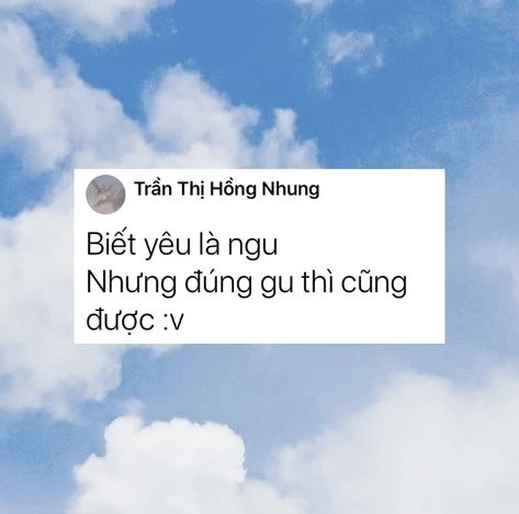 Cap hài bựa về tình yêu độc đáo