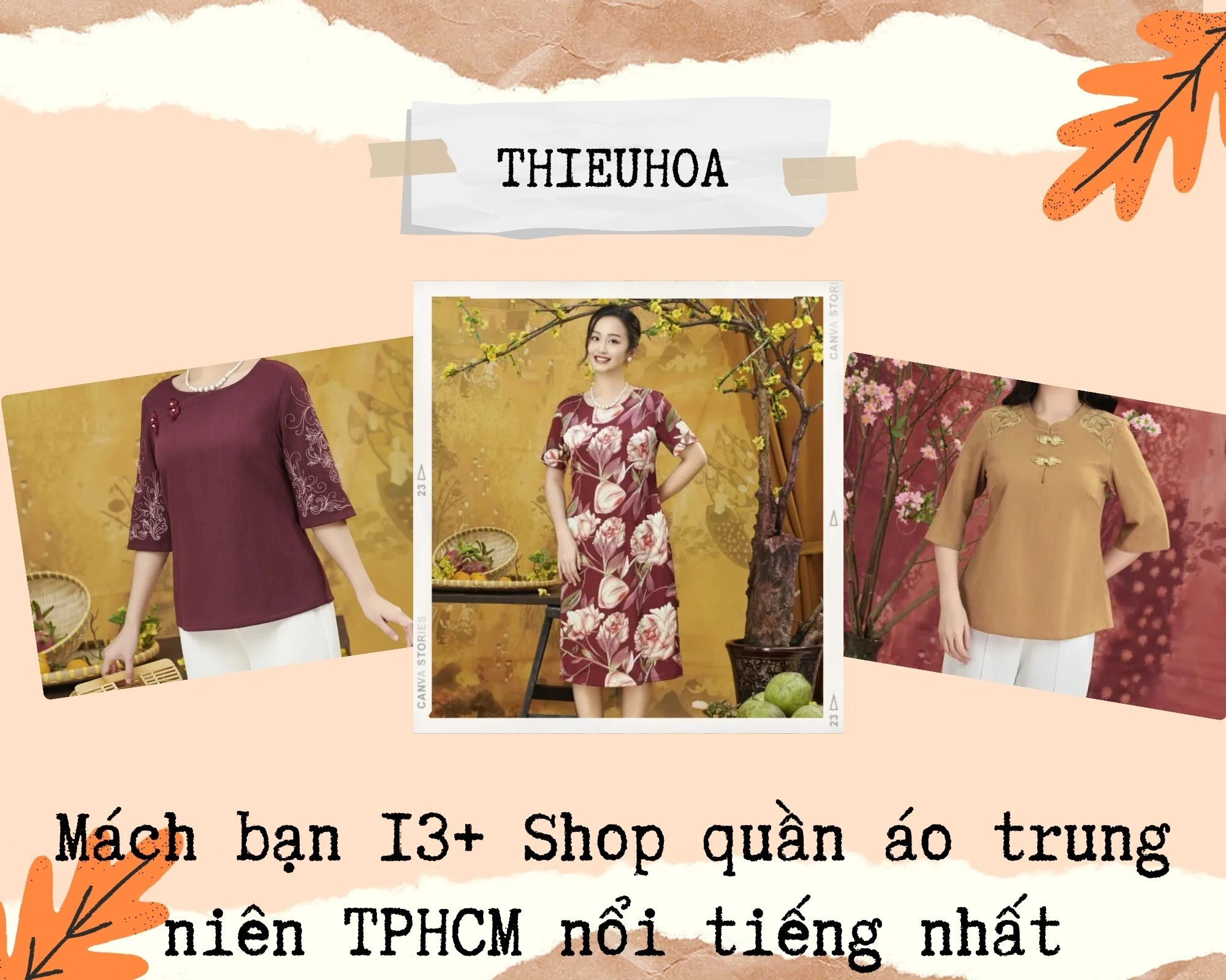 Mách bạn 13+ Shop quần áo trung niên TPHCM nổi tiếng nhất