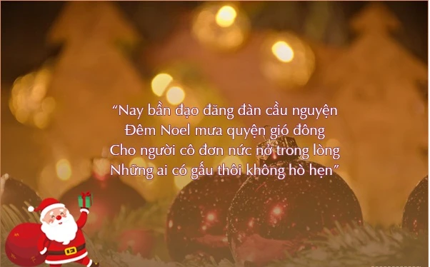 TẬP thơ Noel chế vui, thơ chế Noel FA, thơ Giáng sinh hài hước