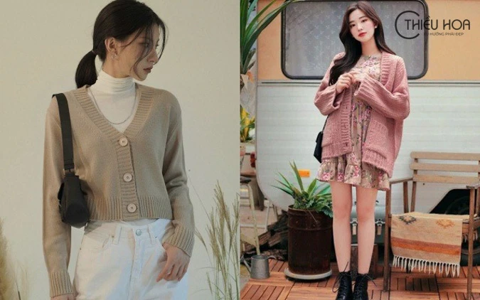 Gợi Ý 15+ Cách Phối Đồ Với Áo Cardigan Cho Nàng Cực Cuốn Hút