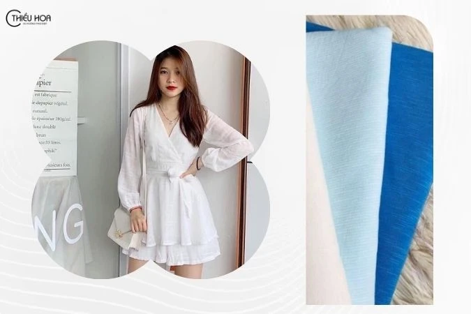 Vải cotton xước là gì? Đặc điểm nổi bật của vải cotton xước 