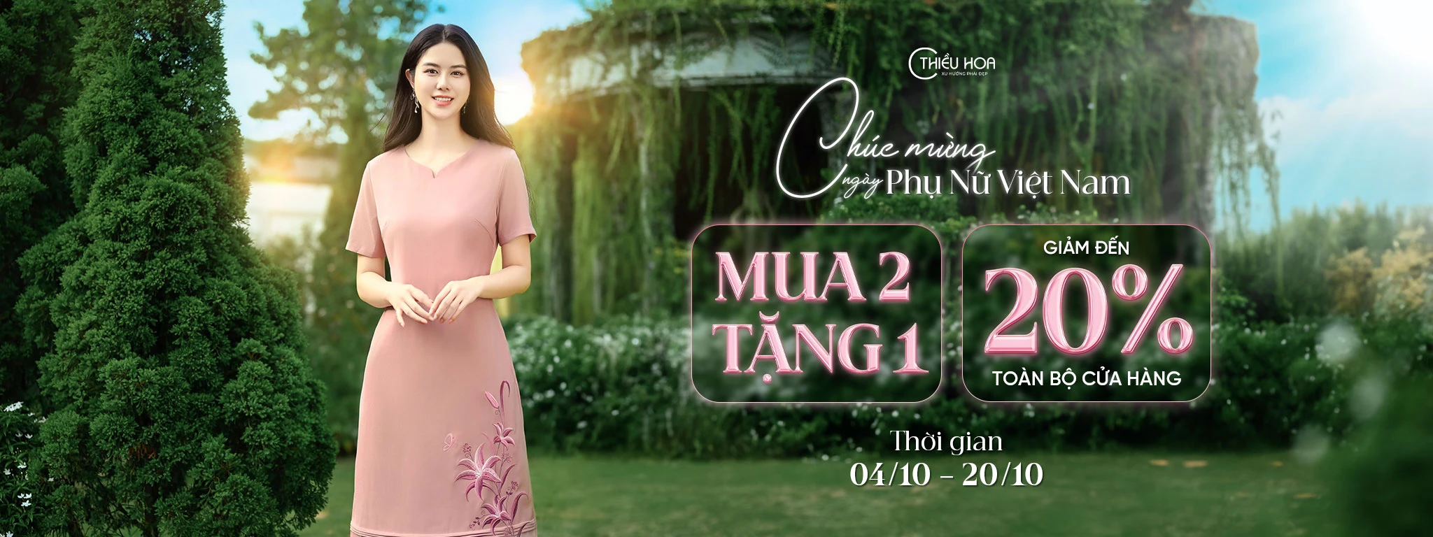 Mừng Ngày Phụ Nữ Việt Nam: Ưu Đãi Đỉnh - Tôn Vinh Phái Đẹp