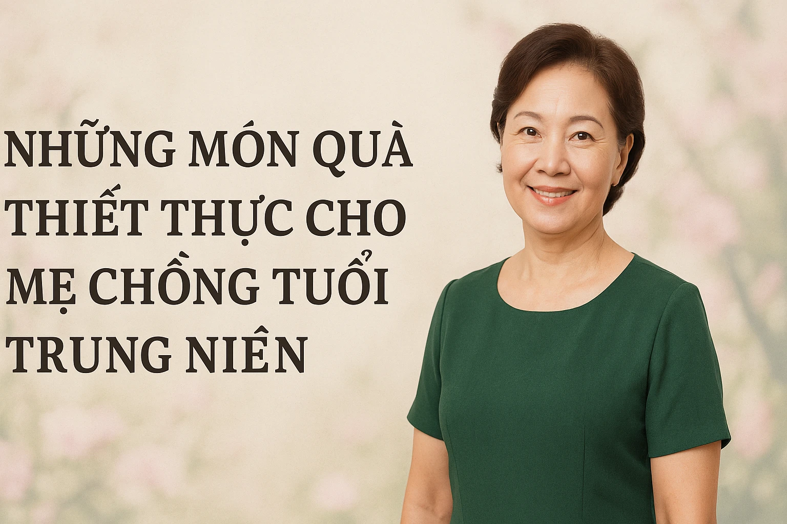 Những Món Quà Thiết Thực Cho Mẹ Chồng Tuổi Trung Niên