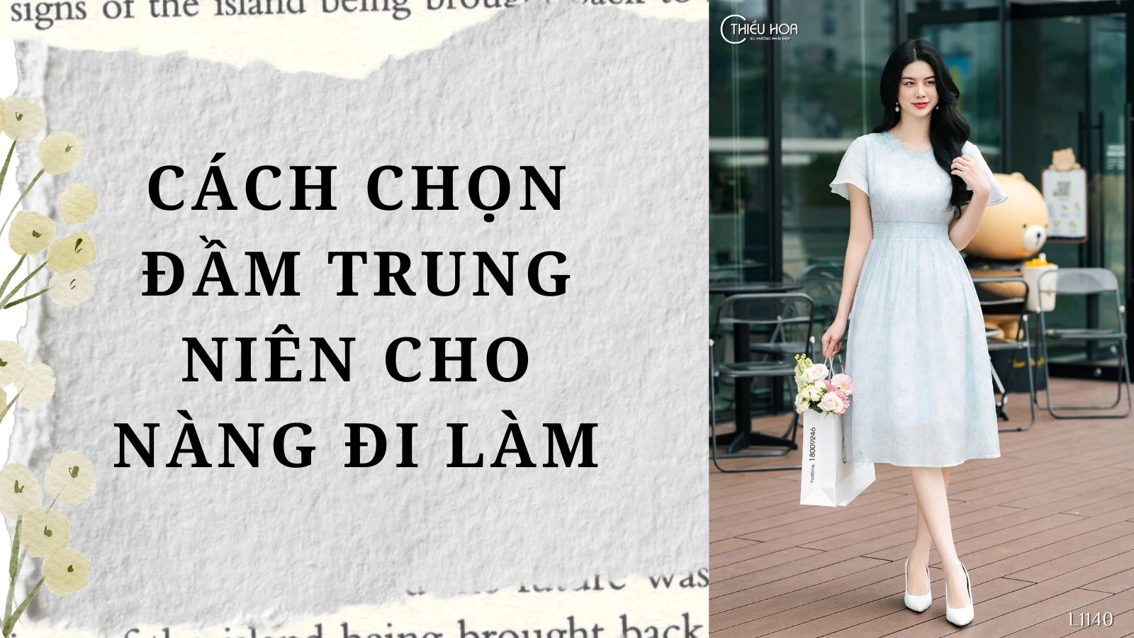 Cách Chọn Đầm Trung Niên Cho Nàng Đi Làm