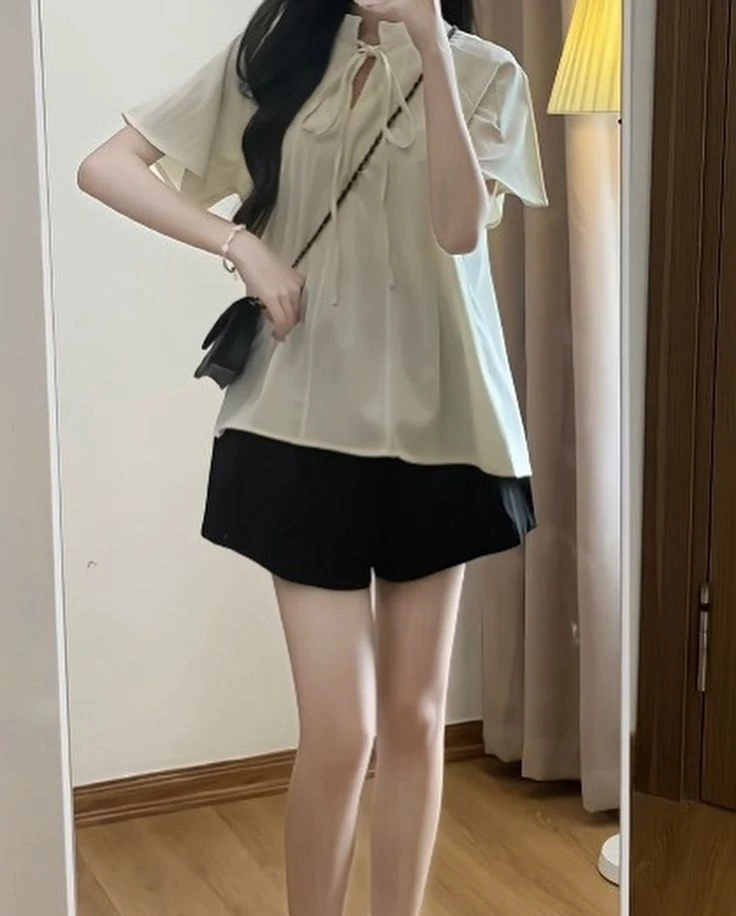 phối đồ công sở mùa hè