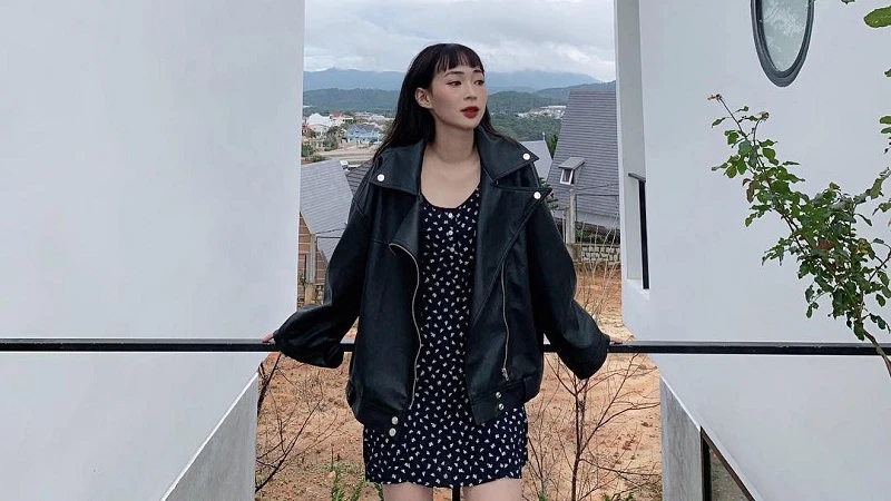áo khoác oversize nữ