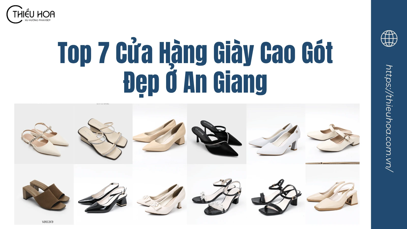 Top 7 Cửa Hàng Bán Giày Cao Gót Đẹp Ở An Giang
