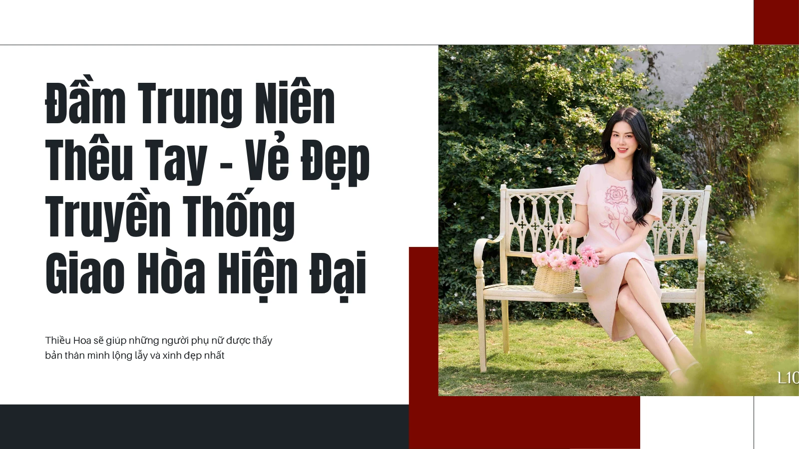 Đầm Trung Niên Thêu Tay – Vẻ Đẹp Truyền Thống Giao Hòa Hiện Đại