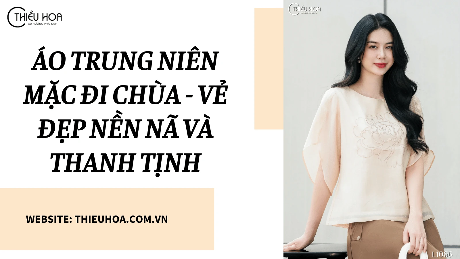 Áo trung niên mặc đi chùa - vẻ đẹp nền nã và thanh tịnh