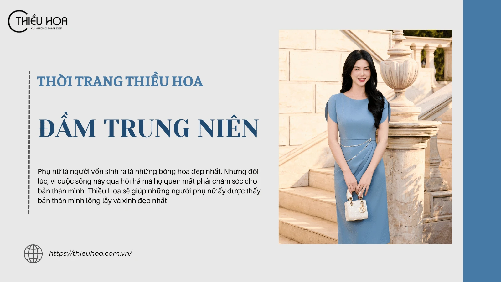 Đầm Trung Niên Họa Tiết – Bí Quyết Tỏa Sáng Tuổi 50