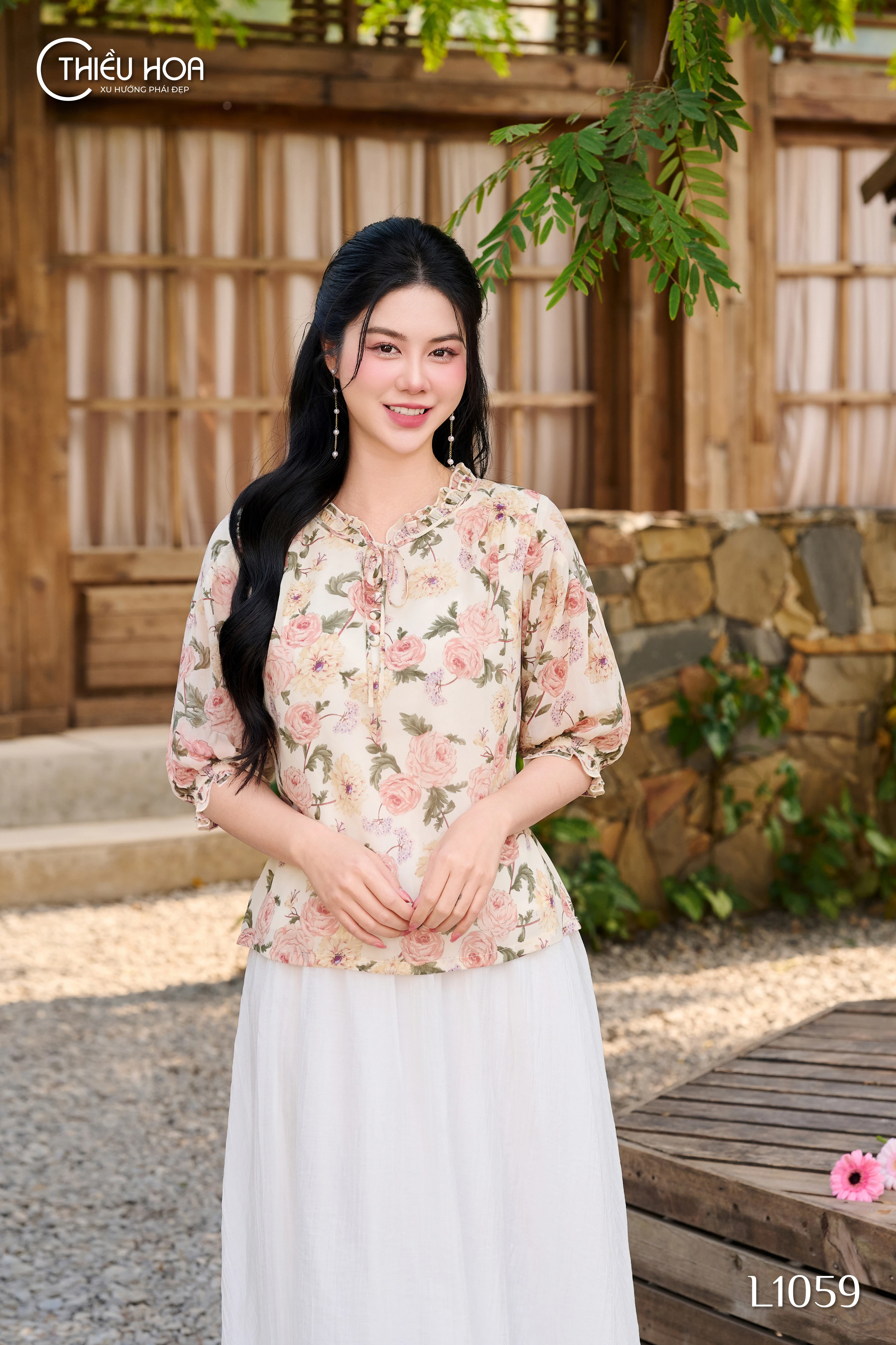 áo trung niên vải mát