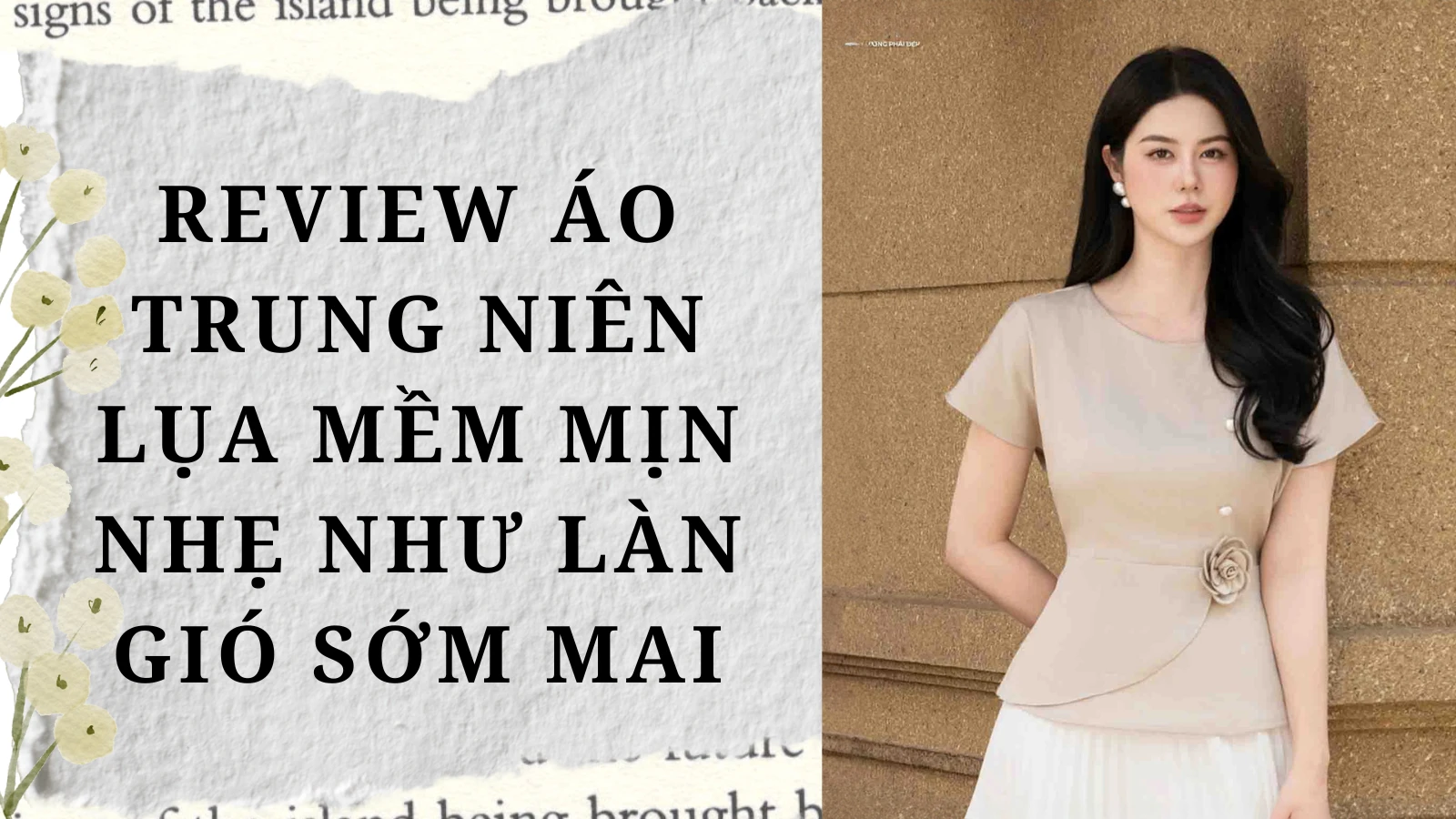 Review Áo Trung Niên Lụa Mềm Mịn Nhẹ Như Làn Gió Sớm Mai