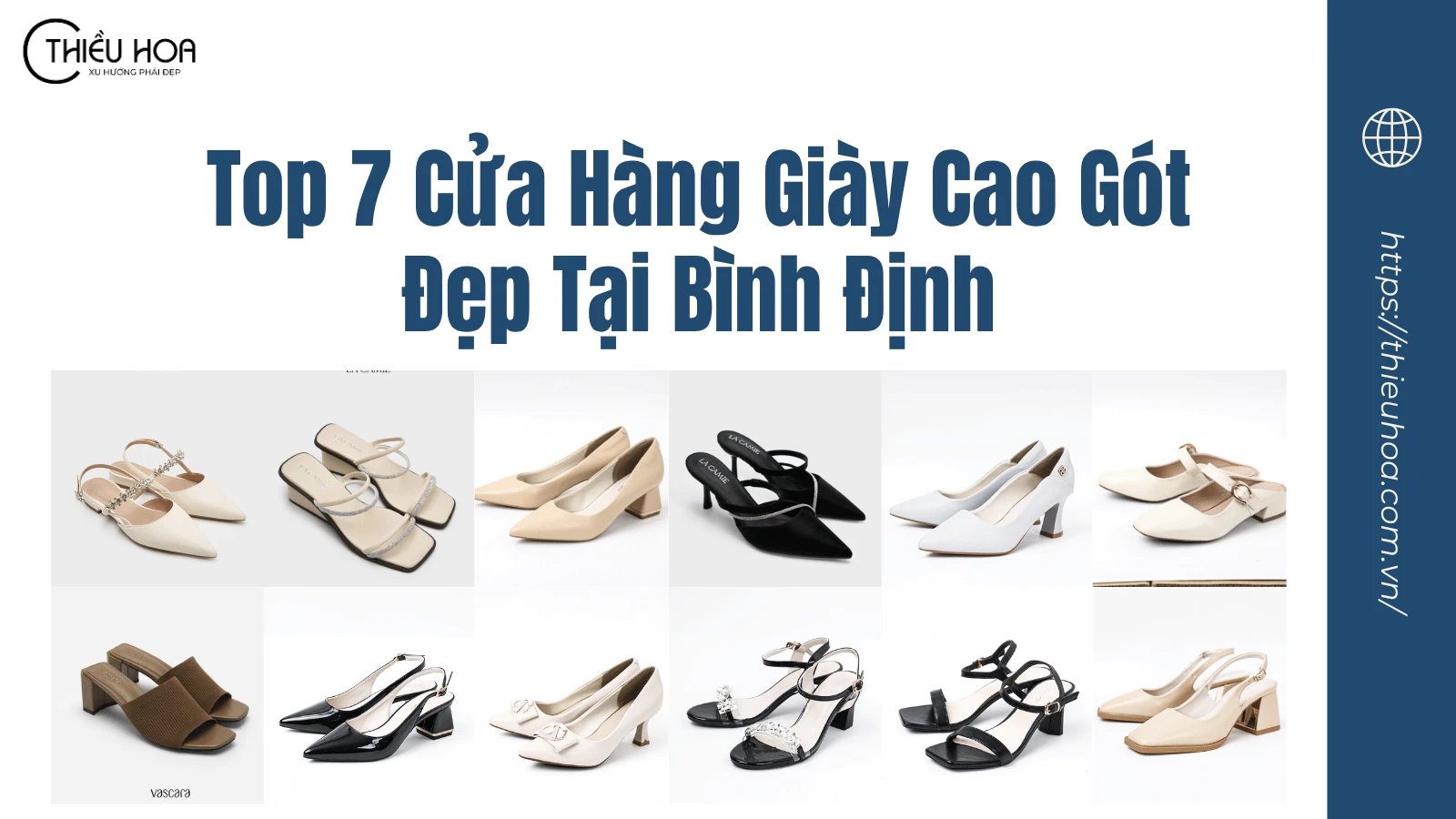 Top 7 Cửa Hàng Bán Giày Cao Gót Đẹp Ở Bình Định