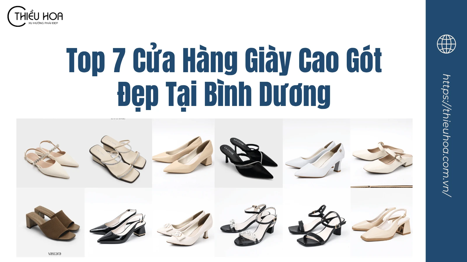Top 7 Cửa Hàng Bán Giày Cao Gót Đẹp Ở Bình Dương