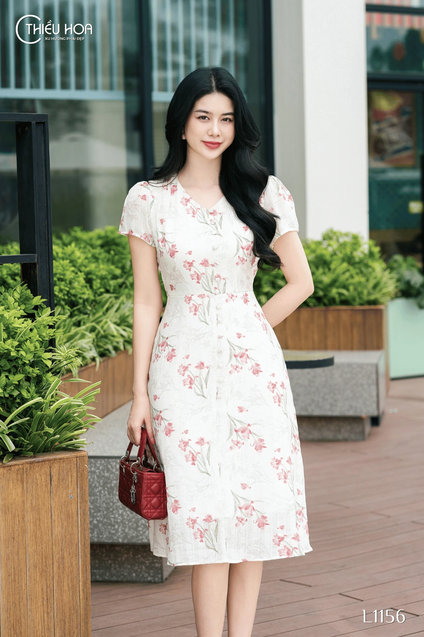 đầm trung niên kiểu hàn