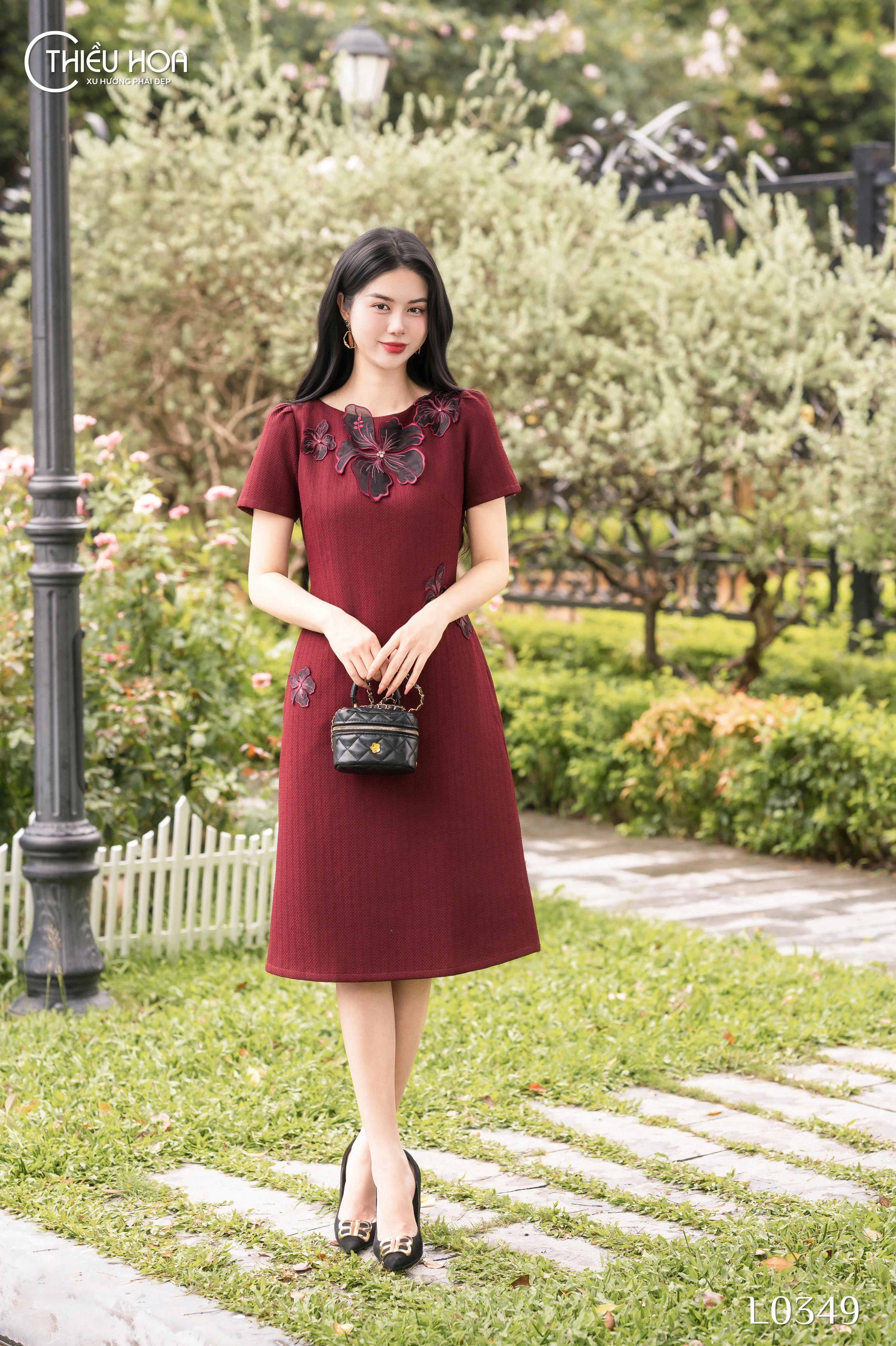đầm dáng suông sang chảnh