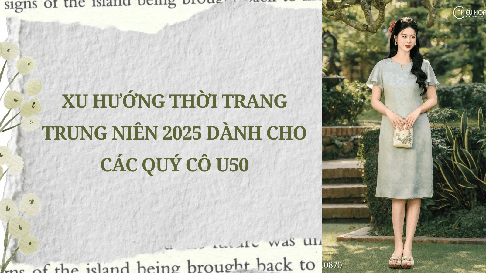 Xu hướng thời trang trung niên 2025 dành cho các quý cô U50