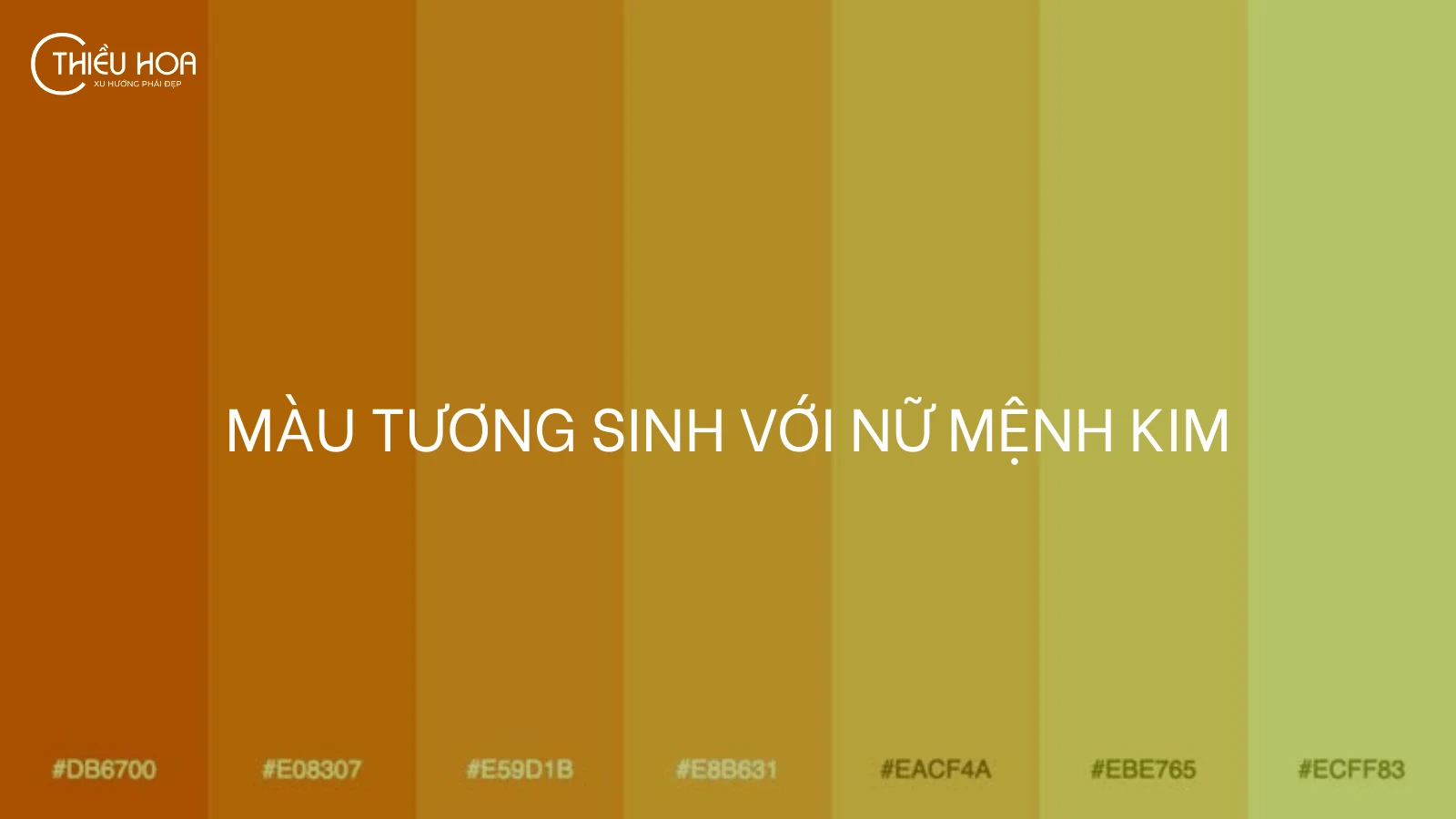 nữ mệnh kim mặc màu gì đẹp