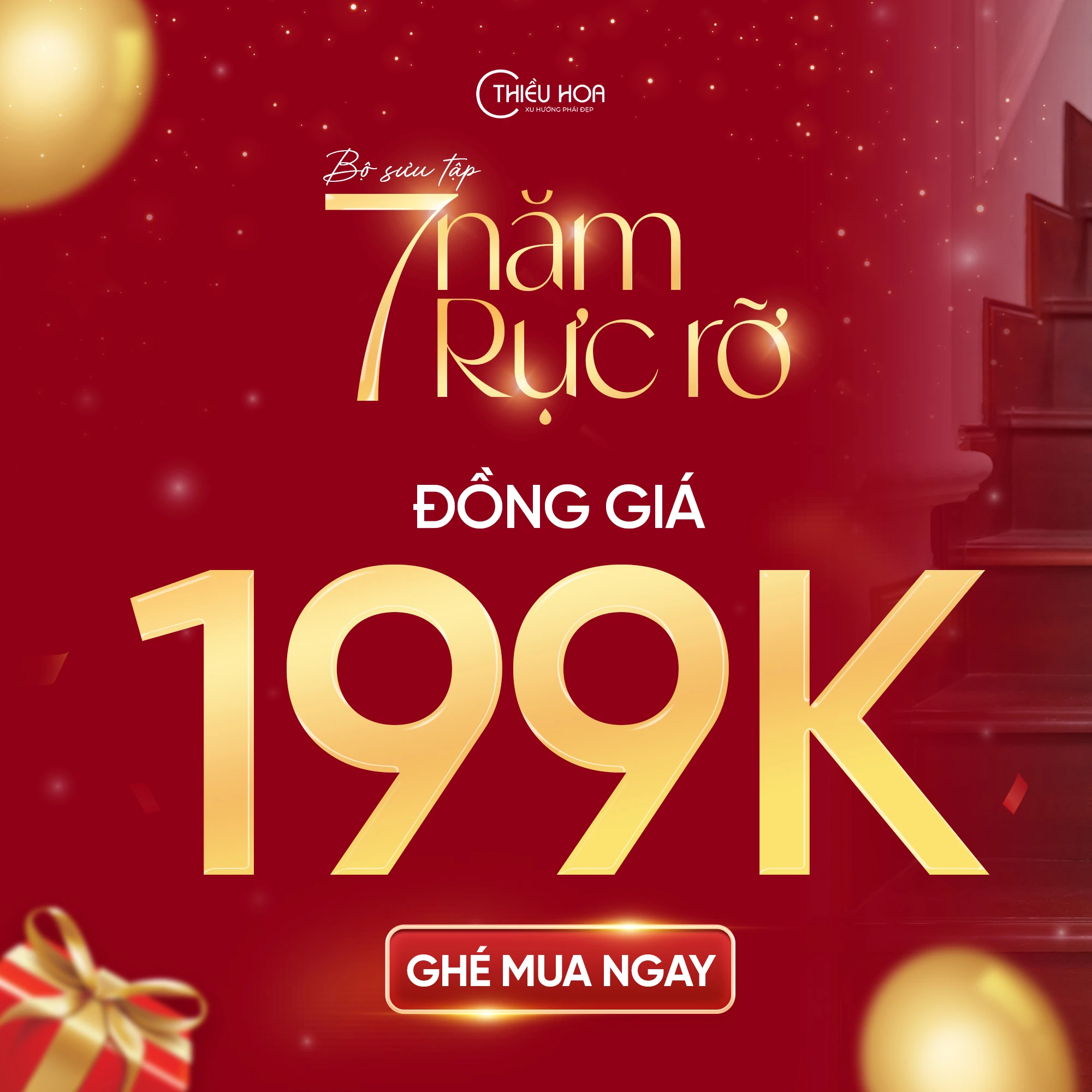 Thiều Hoa đón "SINH NHẬT RỘN RÀNG - NGẬP TRÀN DEAL KHỦNG"