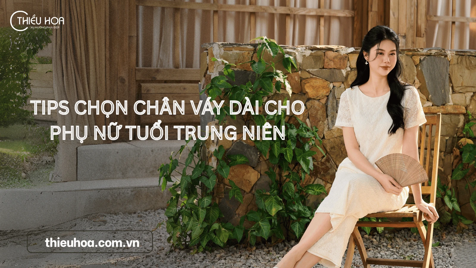 Tips chọn chân váy dài cho phụ nữ tuổi trung niên