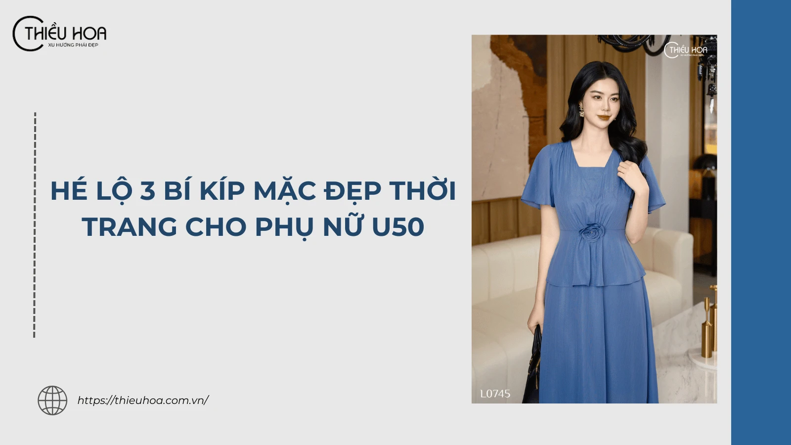 Hé lộ 3 bí kíp mặc đẹp thời trang cho phụ nữ U50