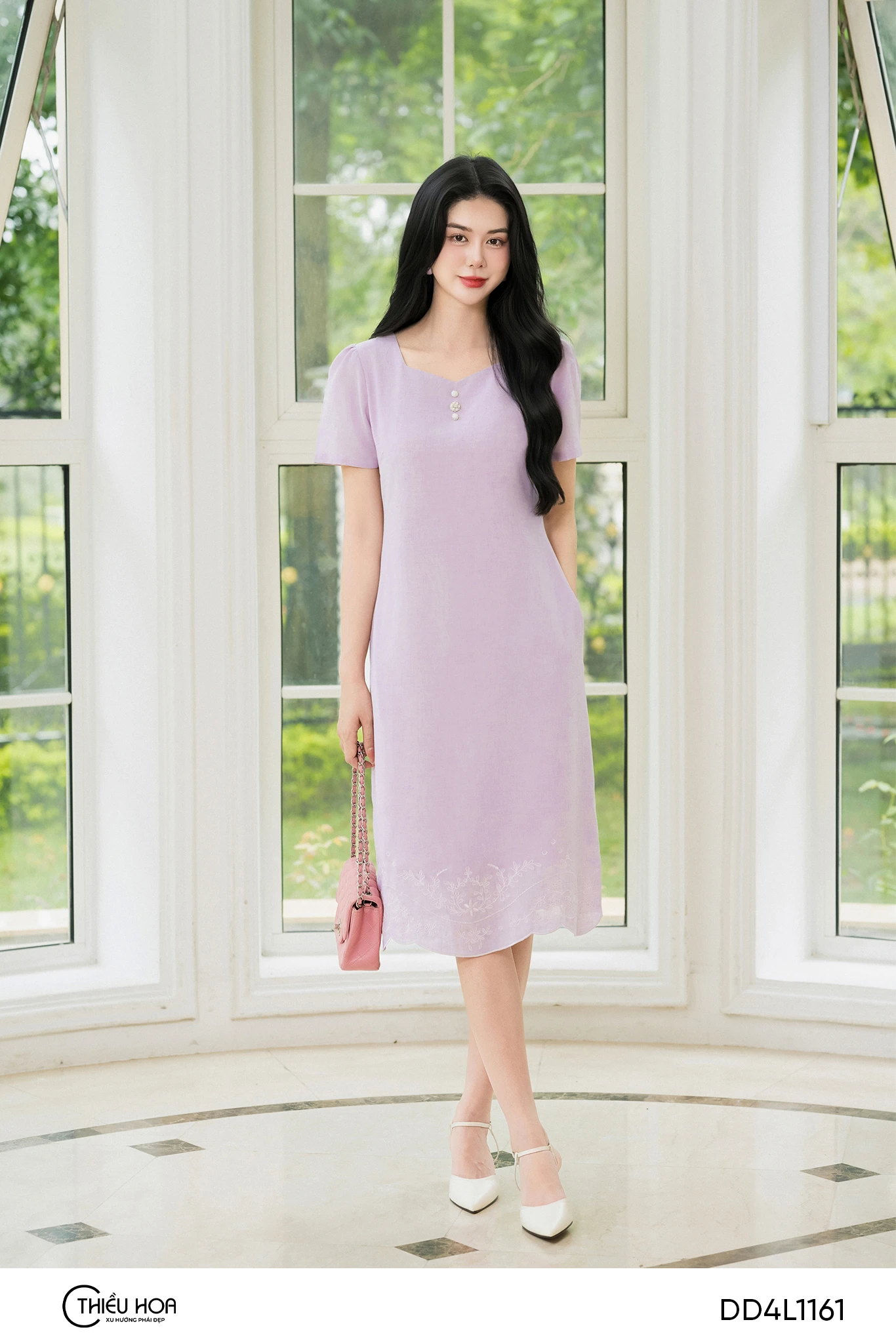 chọn váy hoa đẹp