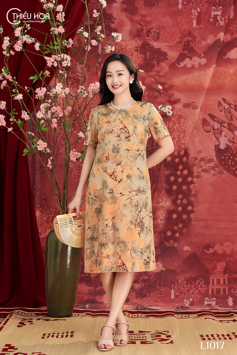 đầm dáng suông sang chảnh