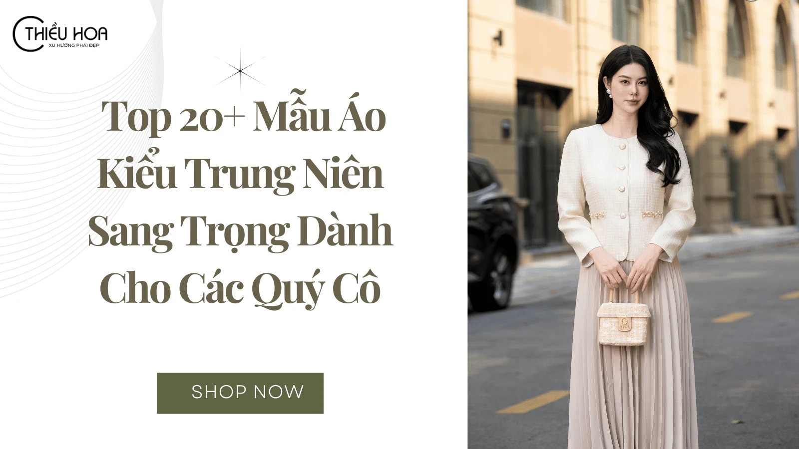 Top 20+ Mẫu Áo Kiểu Trung Niên Sang Trọng Dành Cho Các Quý Cô