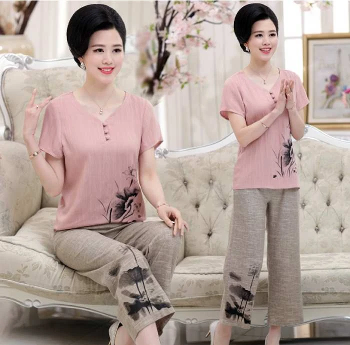 shop đồ bộ trung niên mặc nhà