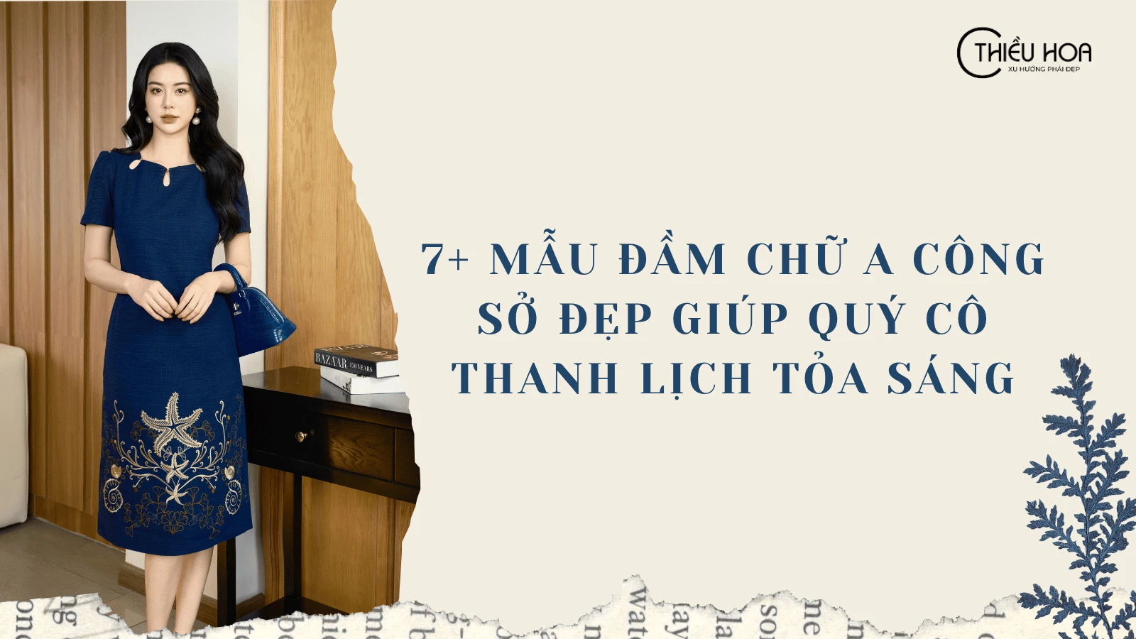 7+ mẫu đầm chữ A công sở đẹp giúp quý cô thanh lịch tỏa sáng