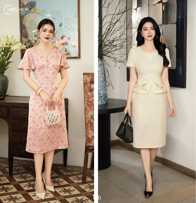 shop đầm trung niên sang trọng tạiTPHCM