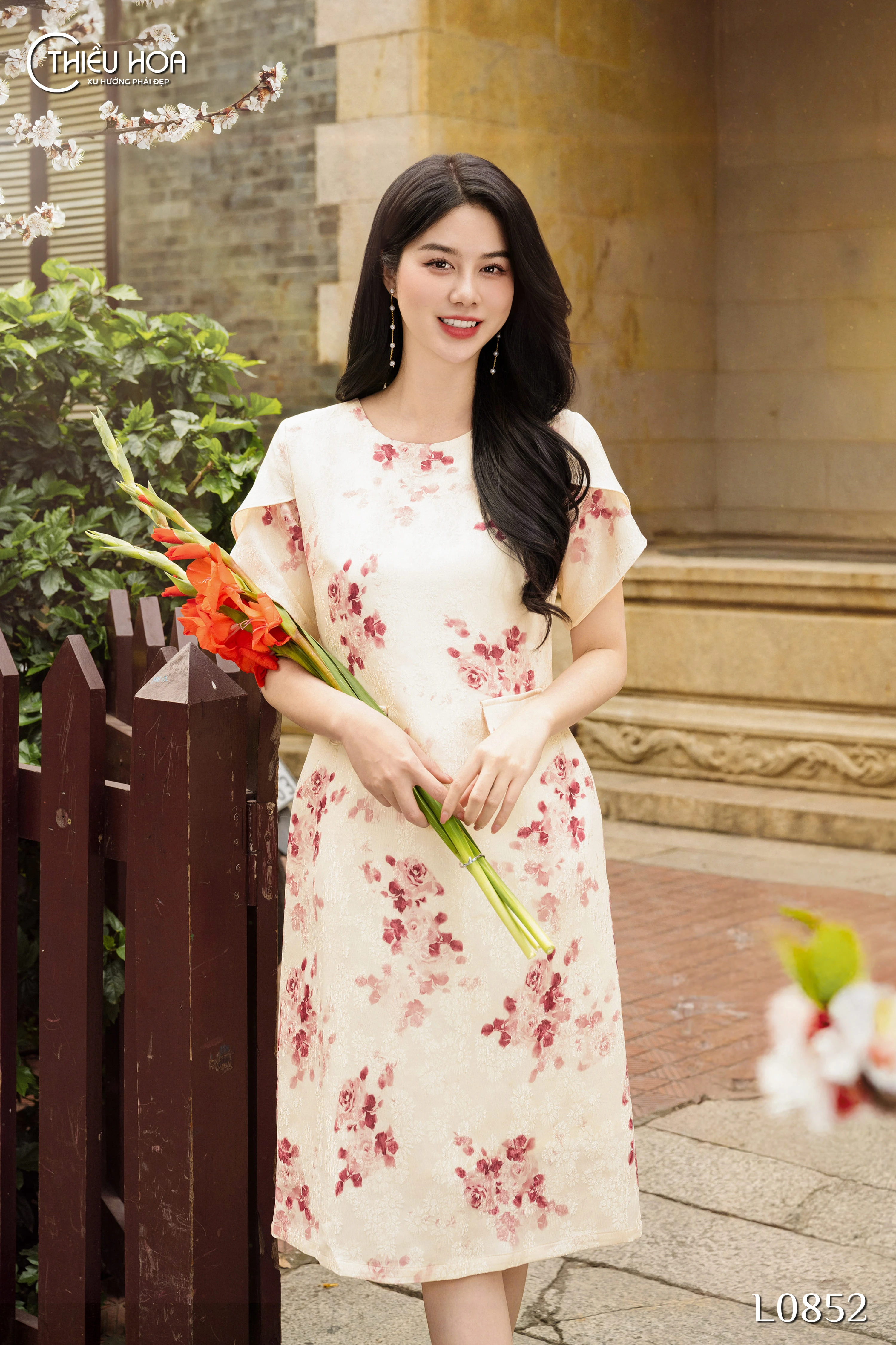 đầm dạo hội trung niên đẹp