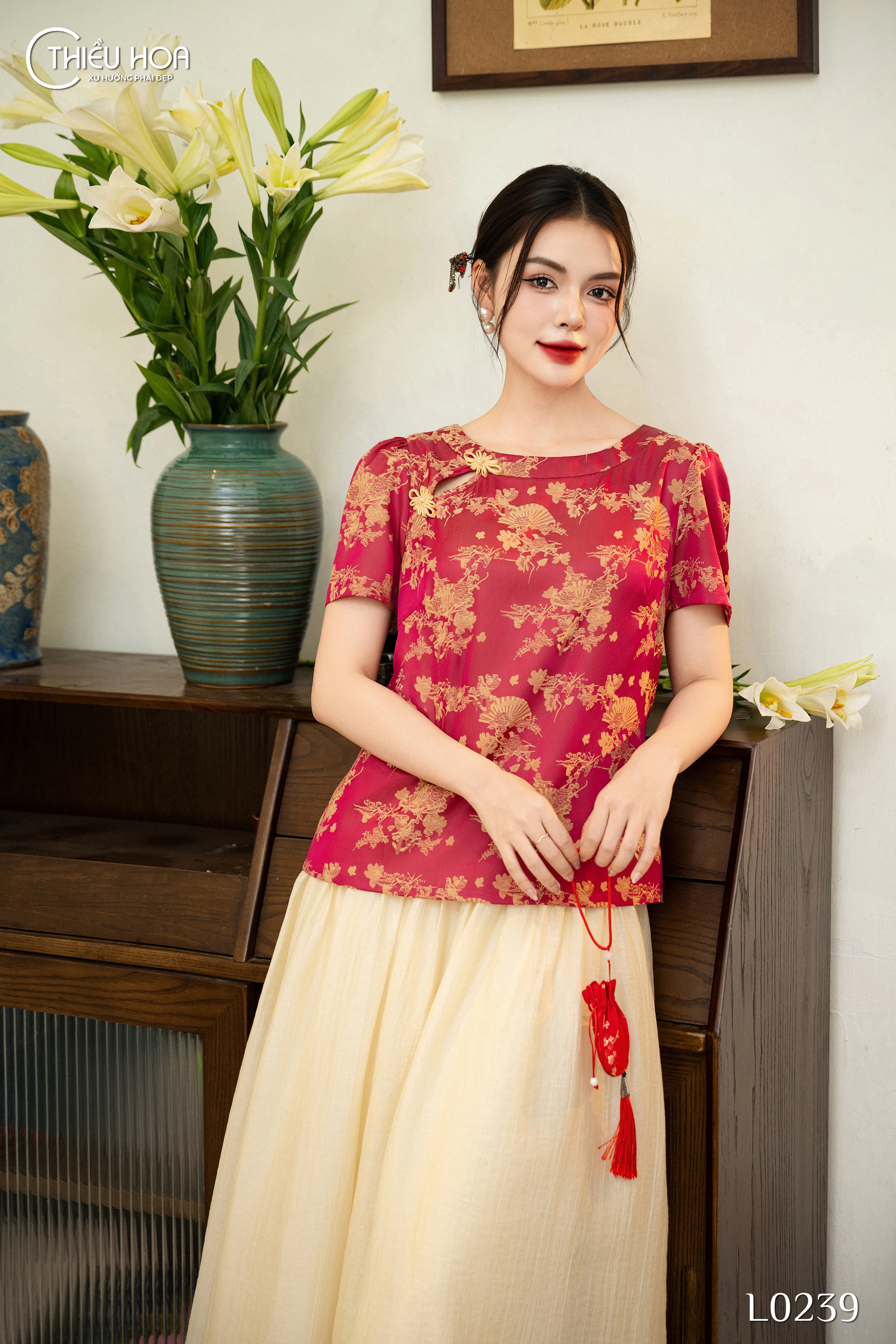áo trung niên tặng mẹ