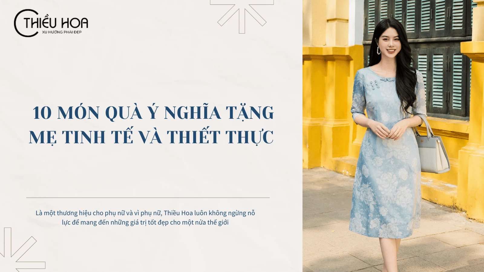Gợi ý 10 món quà ý nghĩa tặng mẹ tinh tế và thiết thực