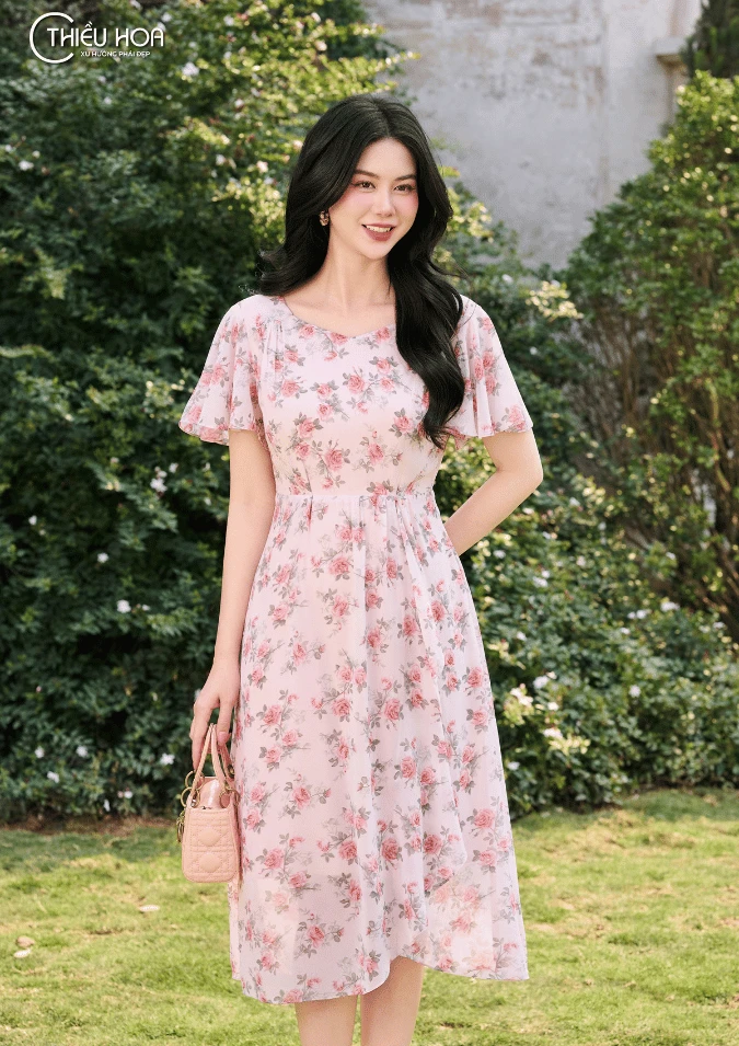 váy suông cho người béo bụng