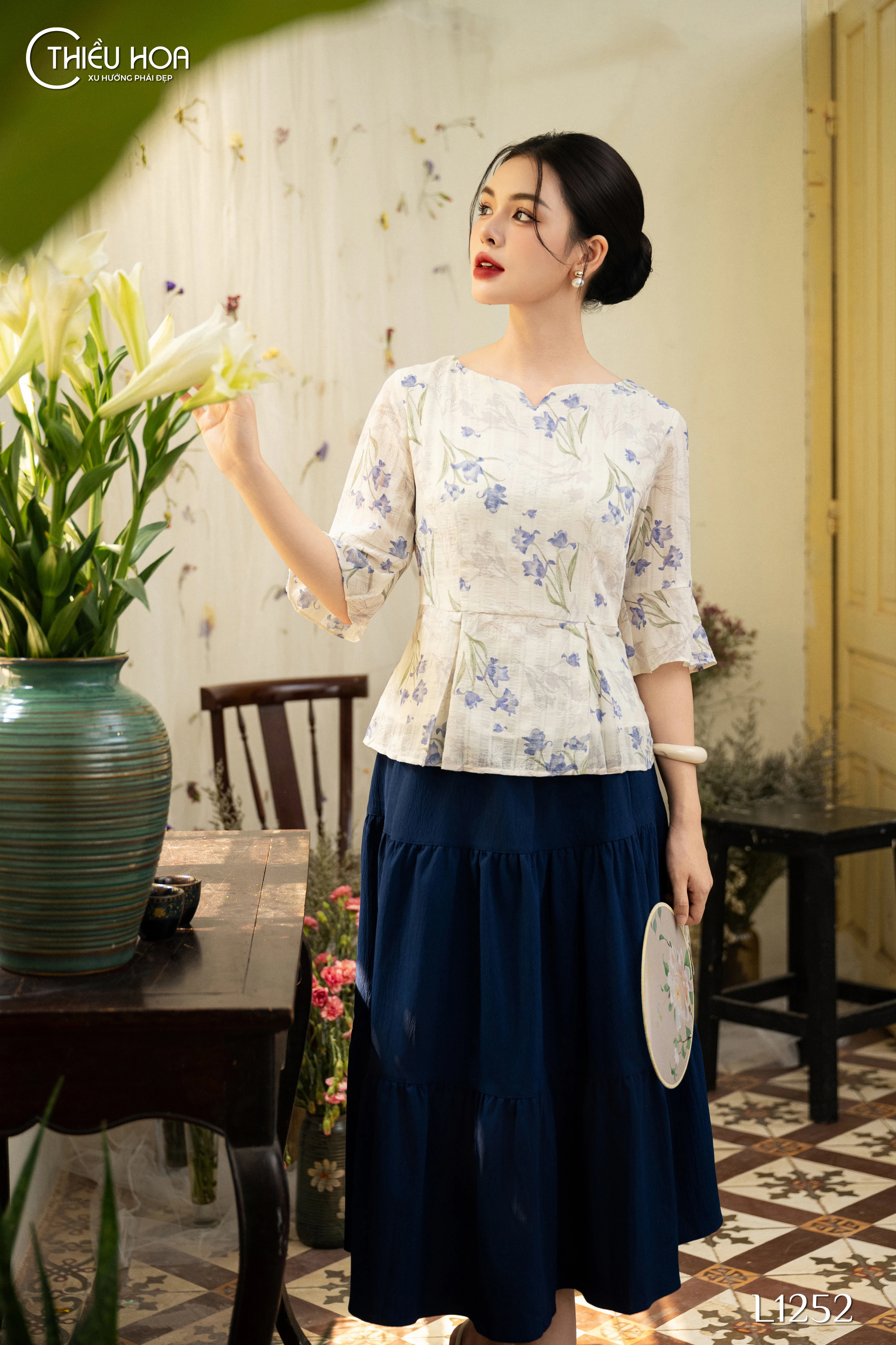 phối đồ tết cho nữ mập