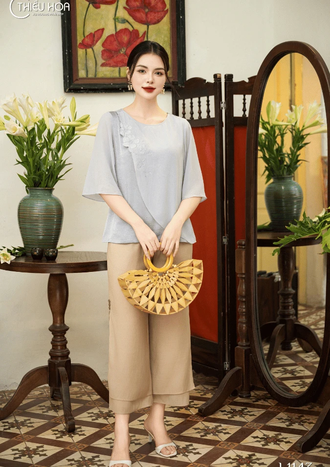 áo trung niên tặng mẹ