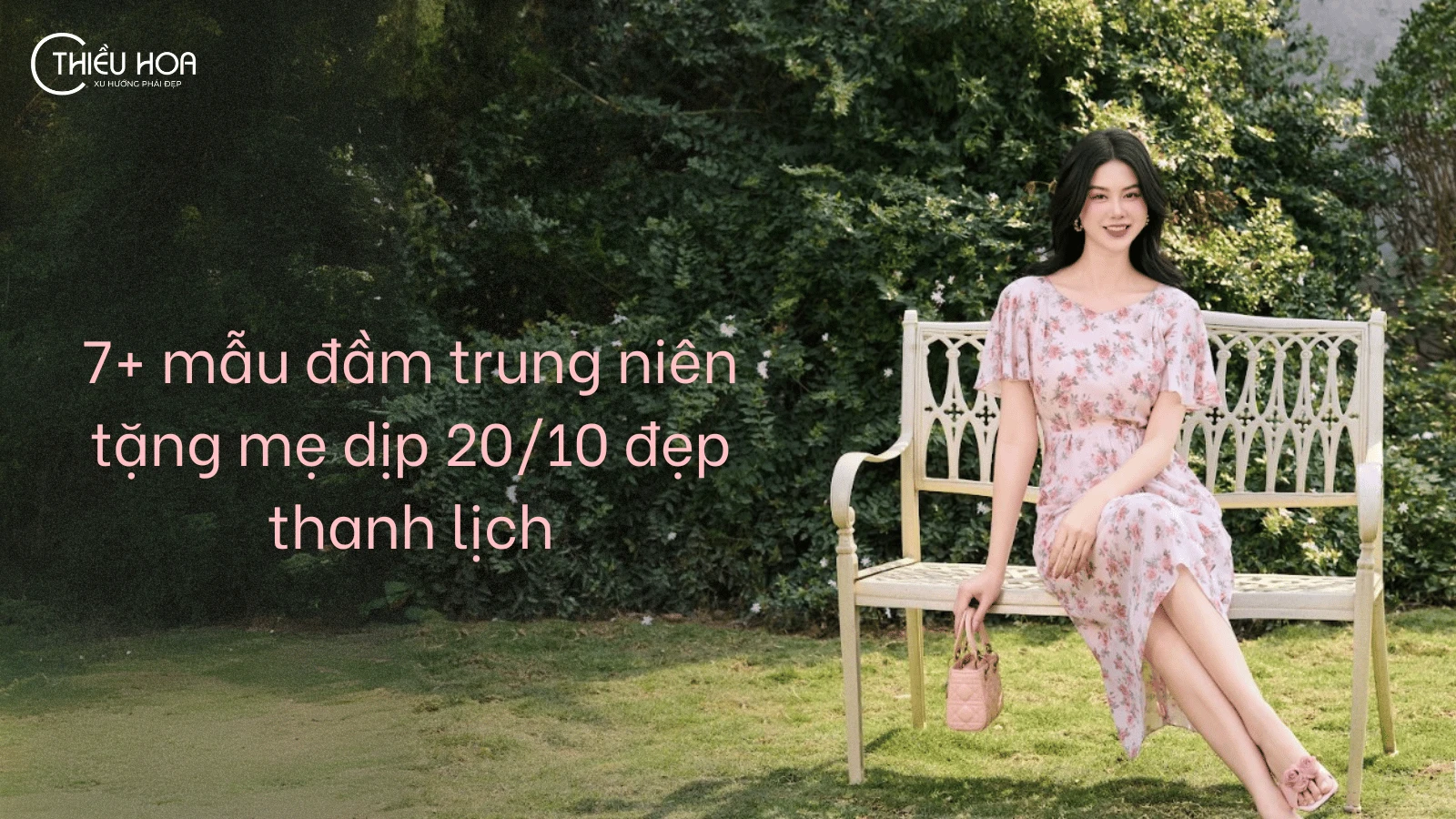 7+ mẫu đầm trung niên tặng mẹ dịp 20/10 đẹp thanh lịch