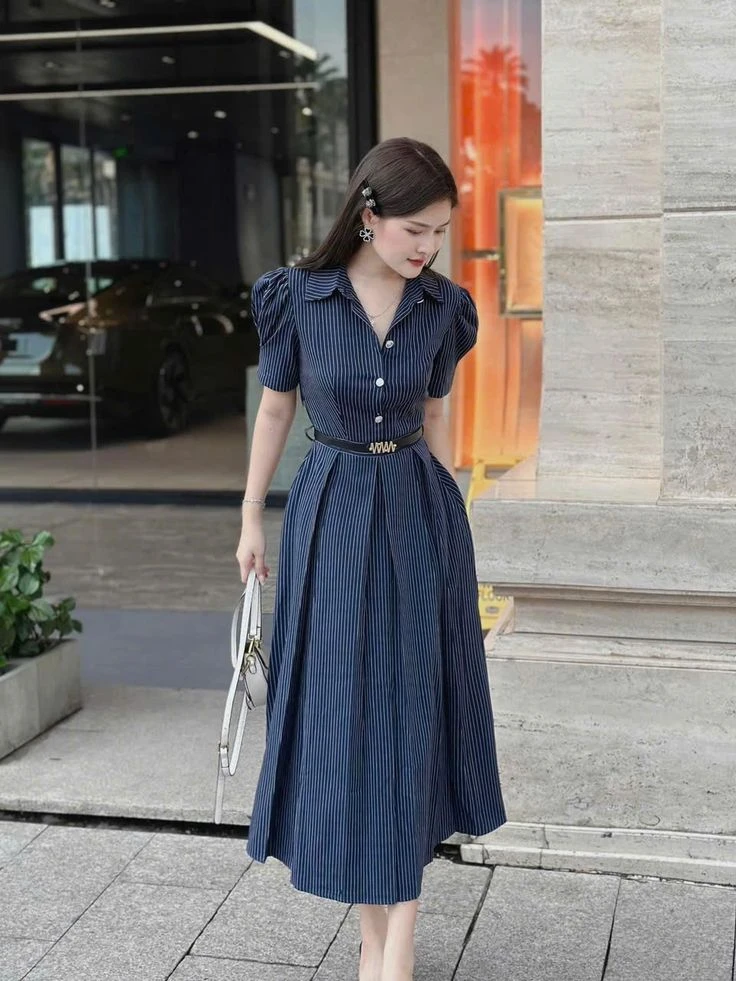 phối đồ đi đám cưới cho nữ mập