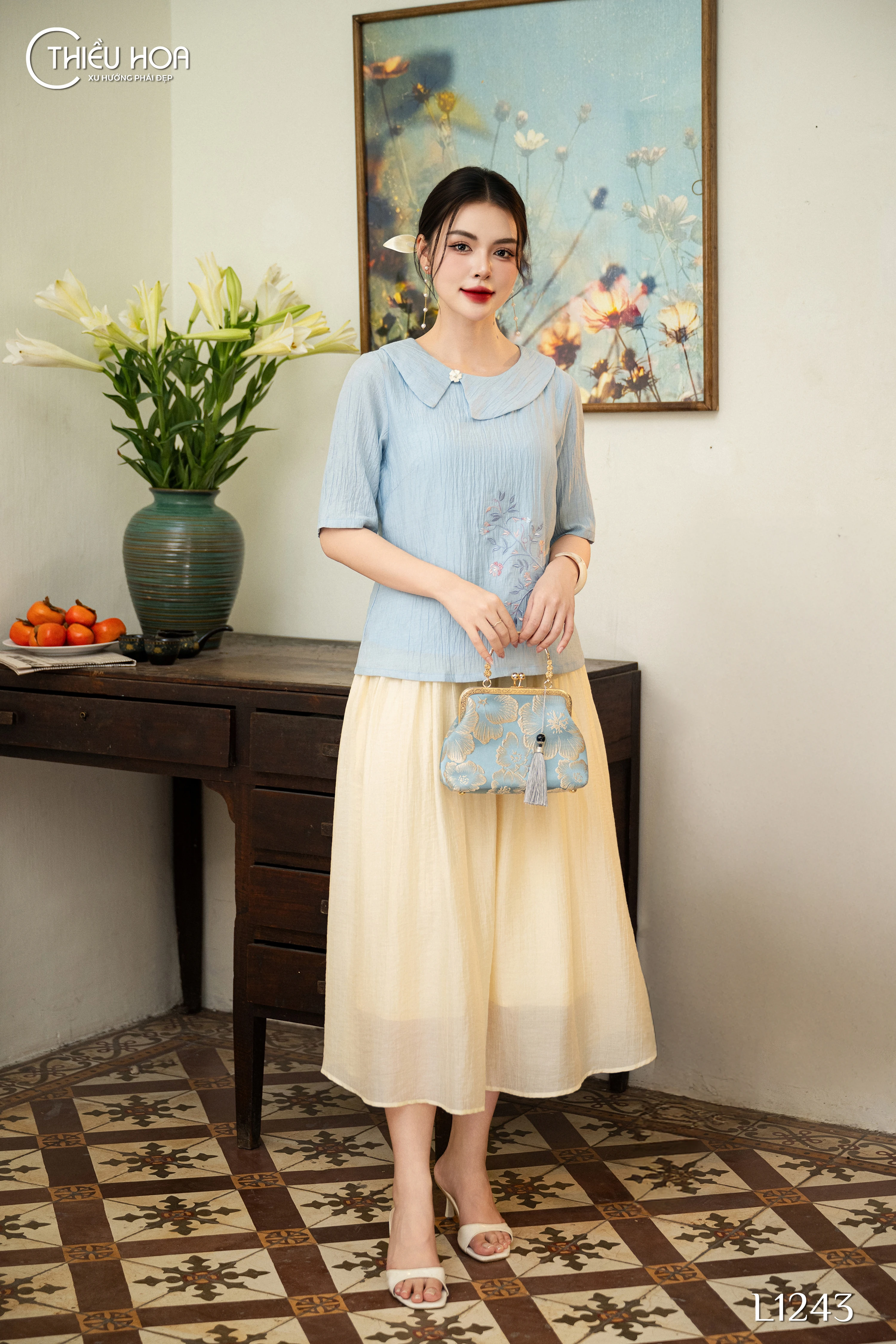 phối đồ cho người mập nữ