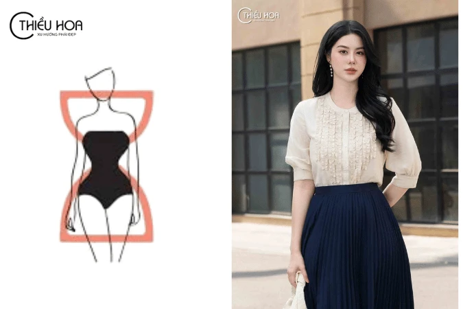Dáng người đồng hồ cát nên mặc gì đẹp trong mùa hè?