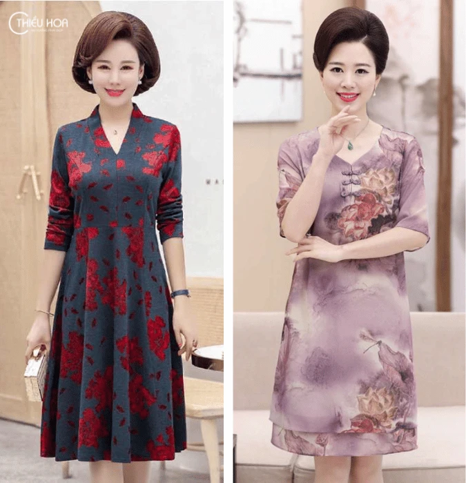 shop đầm trung niên sang trọng tại TPHCM